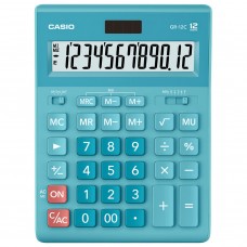Калькулятор настольный Casio GR-12C-LB-W-EP 12 разрядов 250441