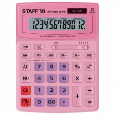Калькулятор настольный Staff STF-888-12-PK 12 разрядов 250452 (1) в СПб, Санкт-Петербурге