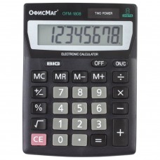 Калькулятор настольный Офисмаг OFM-1807 8 разрядов 250223 (1) в СПб, Санкт-Петербурге