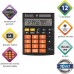 Калькулятор настольный Brauberg Ultra Color-12-BKRG 12 разрядов 250499 (1) в СПб, Санкт-Петербурге купить