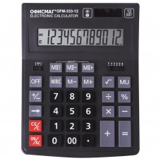 Калькулятор настольный Офисмаг OFM-333 12 разрядов 250462 (1)