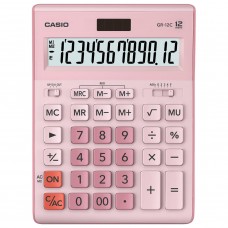 Калькулятор настольный Casio GR-12C-PK-W-EP 12 разрядов 250446 в СПб, Санкт-Петербурге купить