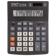 Калькулятор настольный Staff PLUS STF-333 16 разрядов 250417 (1)