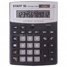 Калькулятор настольный Staff STF-888-12-BS 12 разрядов 250451