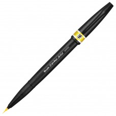 Ручка-кисть Pentel Brush Sign Pen Artist желтая SESF30C-G