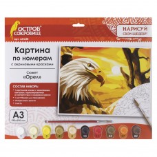 Картина по номерам А3 Остров Сокровищ Орел 661638