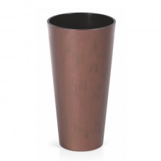 Кашпо для цветов Tubus Slim Corten DTUS400C-7601U (35/64 л) 2 предмета