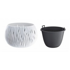 Кашпо для цветов Sandy Bowl DSK290WS-S449 (3,9 л) 2 предмета