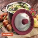 Крышка для сковороды и кастрюли универсальная Daswerk (24/26/28 см) бордо 607590 (1) в СПб, Санкт-Петербурге купить