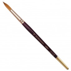 Кисть художественная KOH-I-NOOR колонок, круглая, №16, короткая ручка 9935016010BL