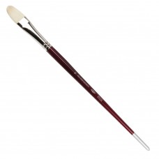 Кисть художественная KOH-I-NOOR щетина, плоская, овальная, №10, длинная ручка 9936010013BL