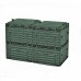 Компостер садовый 600л Piteco с крышкой  K2130, K2030 зеленый (из 2-х мест) в СПб, Санкт-Петербурге купить