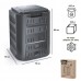 Компостер садовый 320л Prosperplast Compogreen IKST320C-S411черный в СПб, Санкт-Петербурге купить