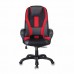 Кресло компьютерное Бюрократ Viking-9/BL+RED экокожа/ткань, черно-красное в СПб, Санкт-Петербурге купить