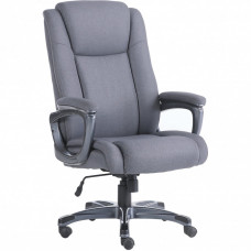 Кресло руководителя Brabix Premium Solid HD-005 до 180 кг, ткань, серое 531823 в СПб, Санкт-Петербурге