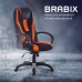 Кресло компьютерное BRABIX PREMIUM Rapid, экокожа/ткань, черно/оранжевое, GM-102/532420 (1) в СПб, Санкт-Петербурге купить
