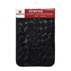 Коврик для ванной c памятью формы Vortex Камушки 40х60 см 24117