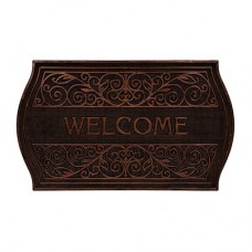 Коврик резиновый придверный Vortex Welcome Ажурный 45х75 см 24336