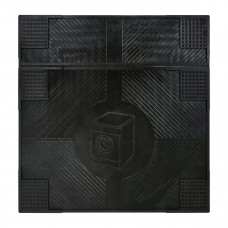 Коврик резиновый придверный Vortex Антивибрационный 62х65 см черный 24258 в СПб, Санкт-Петербурге