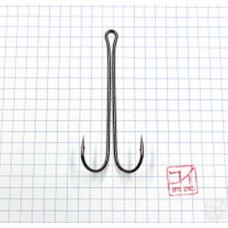 Крючок Koi 3 XL Double Hook № 4/0 , BN, двойник (10 шт.) KH2421-4/0BN