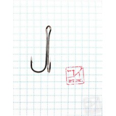 Крючок Koi Double Hook № 2, BN, двойник (10 шт.) KH2301-2BN
