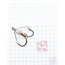 Крючок Koi Weedless Treble Hook № 1 , BN, тройник незацепляйка (5 шт.) KH2335-1BN