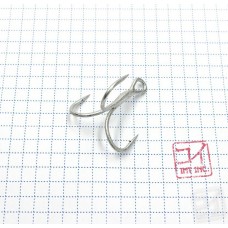 Крючок Koi 6066 № 1/0, MT, тройник (10 шт.) KH3341-1/0MT