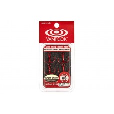 Крючок тройник Vanfook DT-55 №2 Red (4 шт)
