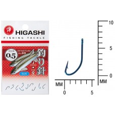 Крючок Higashi Akitakitsune ringed №0,5 Green (10 шт)