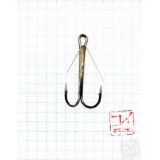 Крючок Koi Weedless Double Hook № 1 , BN, двойник незацепляйка (5 шт.) KH2325-1BN
