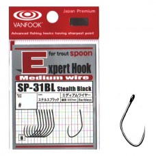 Крючок Vanfook SP-31BL №6 Stealth Black (8 шт)