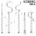 Ледобур Iceberg Euro 130R-1300 v3.0 (диаметр 130 мм) двуручный, правый, полукруглые ножи в СПб, Санкт-Петербурге купить
