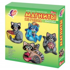 Набор для творчества Луч Изготовление магнитов из гипса Енотики 28С 1670-08