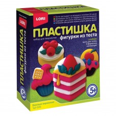 Набор для изготовления фигур из теста Пластишка Вкусные Пирожные Тдл-026