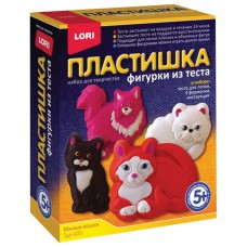 Набор для изготовления фигур из теста Пластишка Милые Кошки Тдл-023