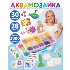 Аквамозаика Юнландия 30 цветов 3000 бусин 663780 (1)