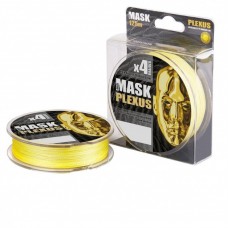 Леска плетеная Akkoi Mask Plexus 0,40мм 150м Yellow MPY/150-0,40