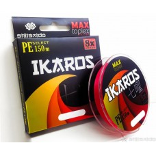 Шнур плетеный Shii Saido Ikaros 8X, 150 м, 0,435 мм, до 33,98 кг, light pink SBLI150-8X-43