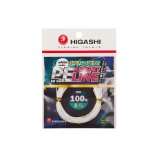 Поводковый материал Higashi Assist PE Line KD #20 White 100lb 3м