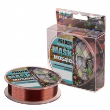 Леска Akkoi Mask Feeder 0,264мм 150м Dark Brown MFE150/0.264