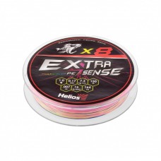 Шнур плетеный Helios Extrasense X8 PE 1/16LB 0,17мм 150м Multicolor HS-ES-X8-1/16LB
