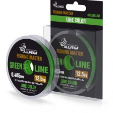 Леска Allvega Fishing Master 30м 0,405мм (12,5кг) зеленая