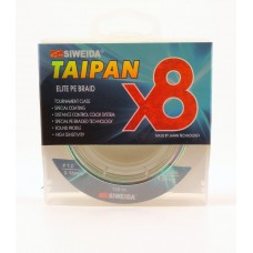 Леска плетеная Siweida Taipan Elite PE Braid X8 135м 0,16мм (9,09кг) мультиколор