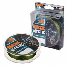 Леска плетеная Akkoi Mask Mystic X4 0,12мм 100м Deep Green MM4DG/100-0,12