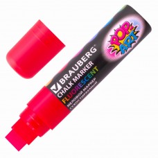 Маркер меловой Brauberg Pop-Art 15 мм красный 151539 (3)