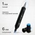 Маркеры для скетчинга двусторонние Brauberg Art Debut  Black линия 1-6 мм 80 цветов 152132 (1) в СПб, Санкт-Петербурге купить