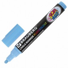 Маркер меловой Brauberg Pop-Art 5 мм голубой 151533 (8)