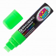Маркер меловой Brauberg Pop-Art 15 мм зеленый 151542 (3)
