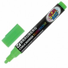 Маркер меловой Brauberg Pop-Art 5 мм зеленый 151532 (8)