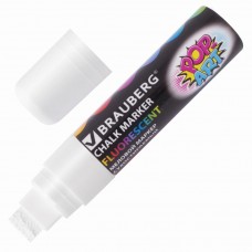 Маркер меловой Brauberg Pop-Art 15 мм белый 151537 (3)